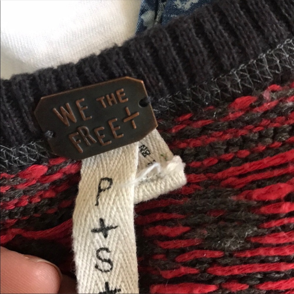 Free People Knit Henley Top - Picture 3 of 7